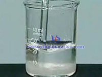 仲鎢酸銨在水中的圖片 仲鎢酸銨在水中的圖片