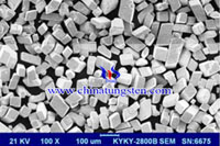 ammonium paratungstate SEM micrograph ammonium paratungstate SEM micrograph